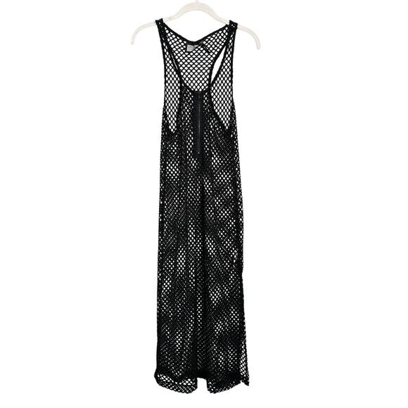 Reclaimed Vintage Other - Reclaimed Vintage Black Mesh Cover Up Long Maxi Dress Women's 2